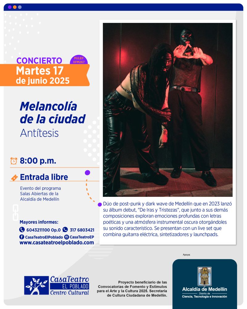 Salas abiertas Antitesís baja