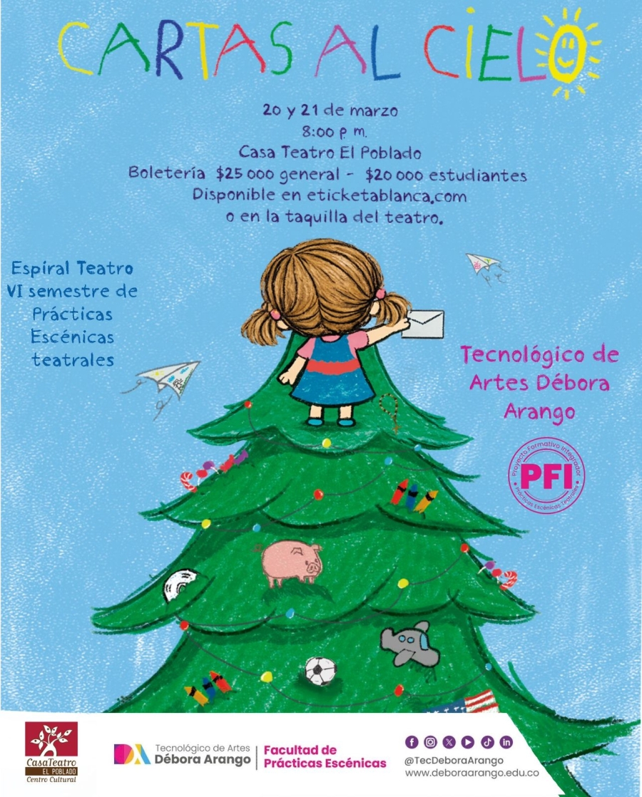 CARTAS AL CIELO (Viernes 20 y sábado 21 de marzo 2026)