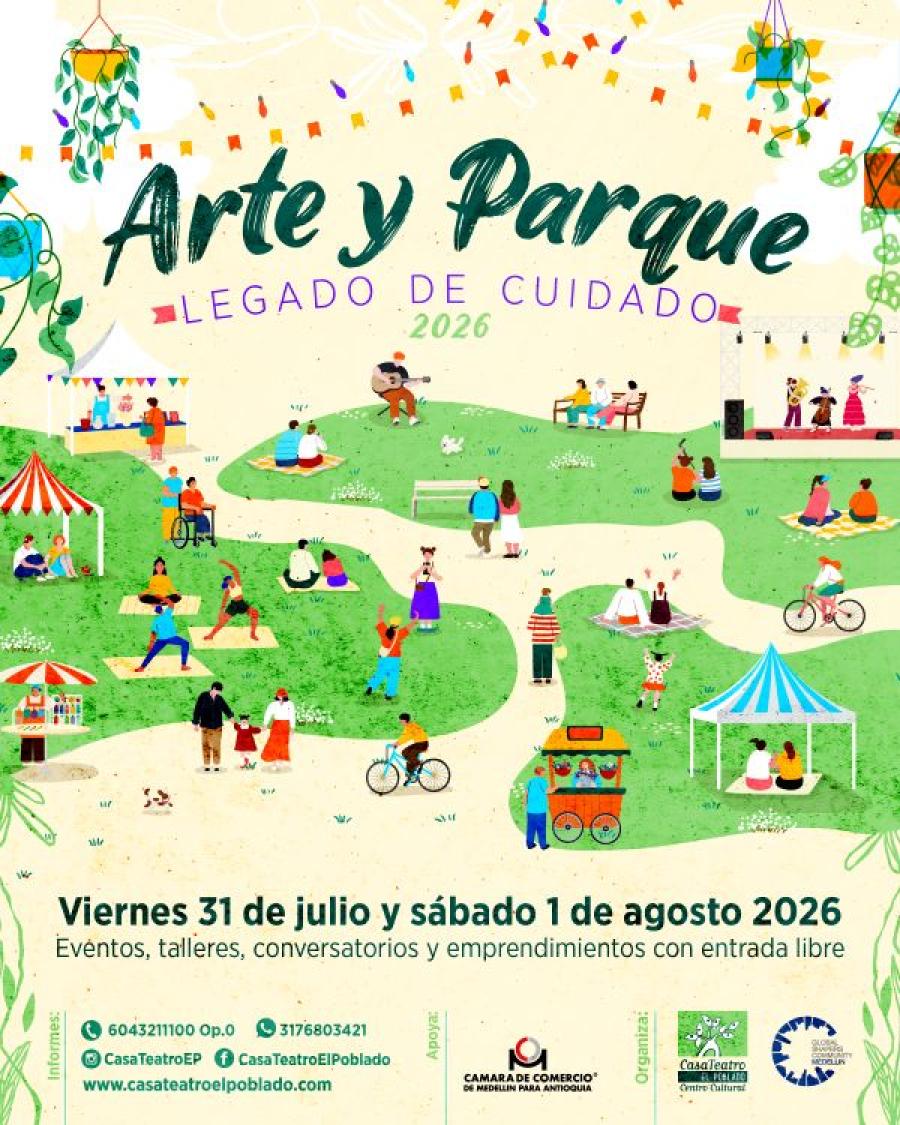 Arte y Parque 2026. Legado de cuidado (Viernes 31 de julio 2026)