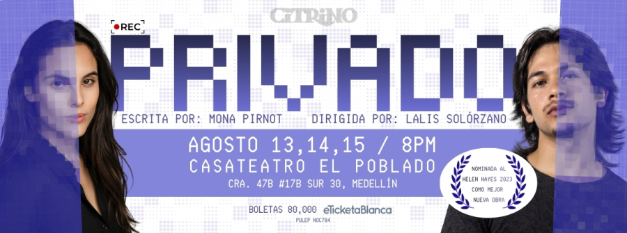 PRIVADO (Jueves 13, viernes 14 y sábado 15 de agosto 2026)